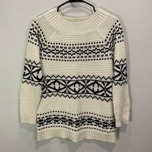 Chaps eye ninja‎ sweater cream black